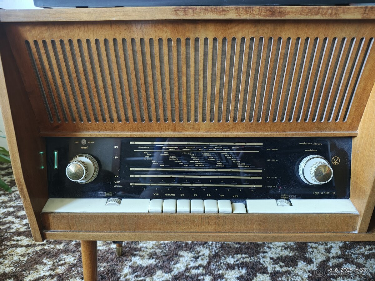 Gramoradio Tesla + Kotoučový magnetofon Tesla - 2