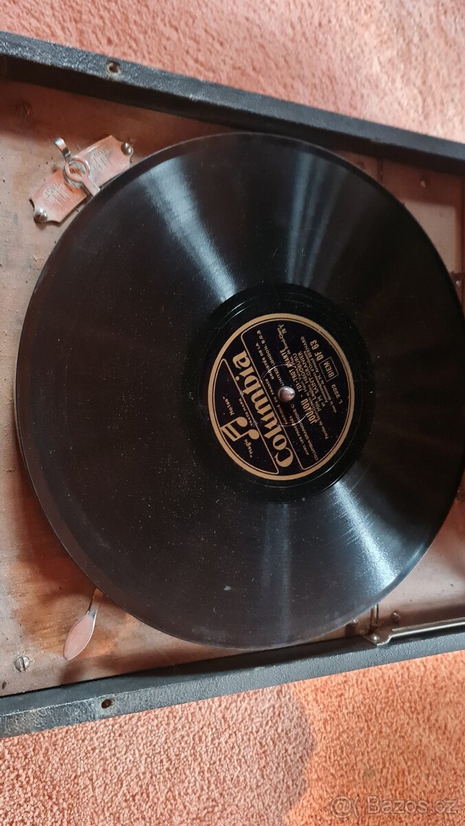 His Master’s Voice - starožitný gramofon - 2