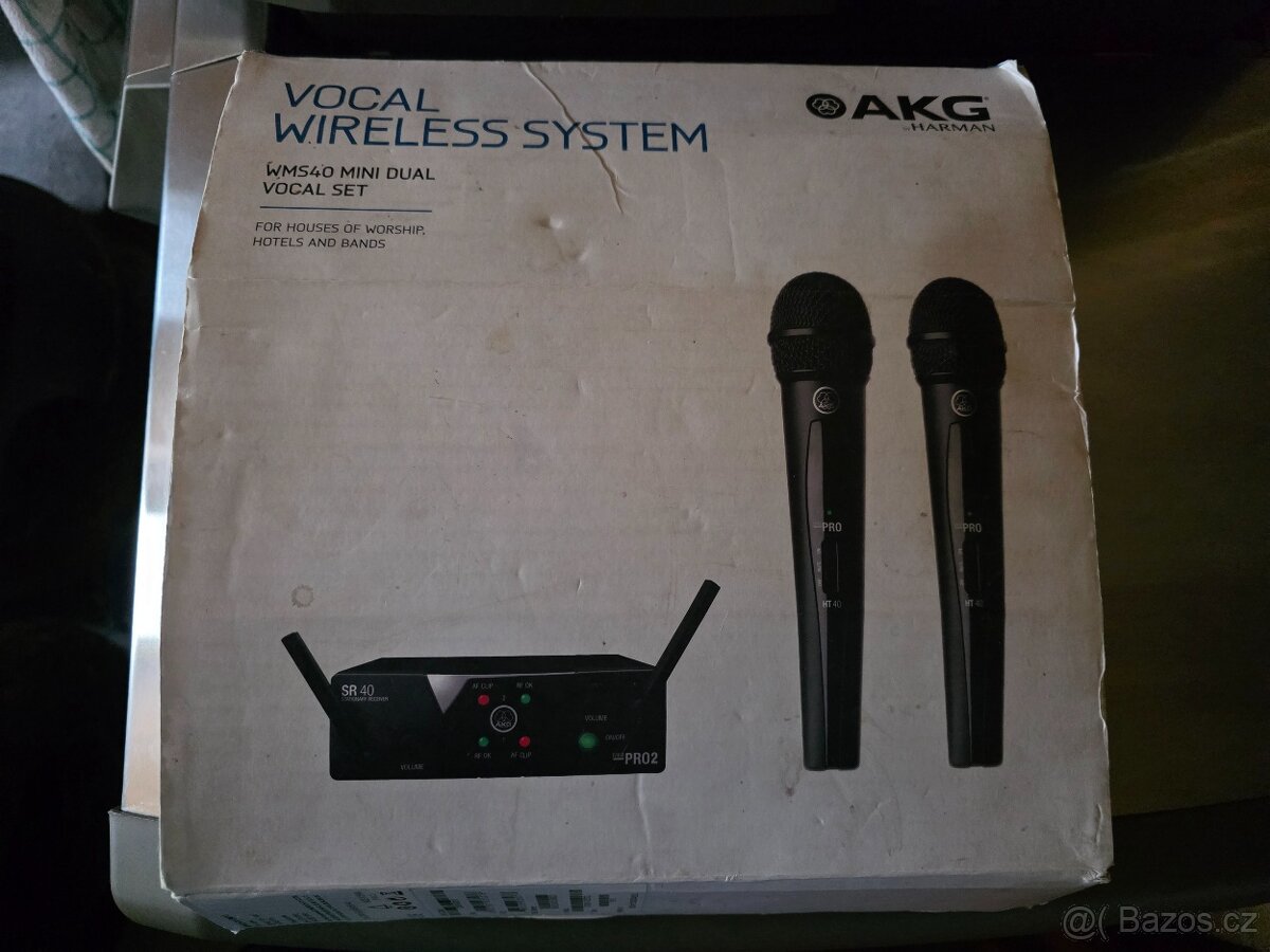 Bezdrátový mikrofon WMS40 MINI DUAL VOCAL SET - 2