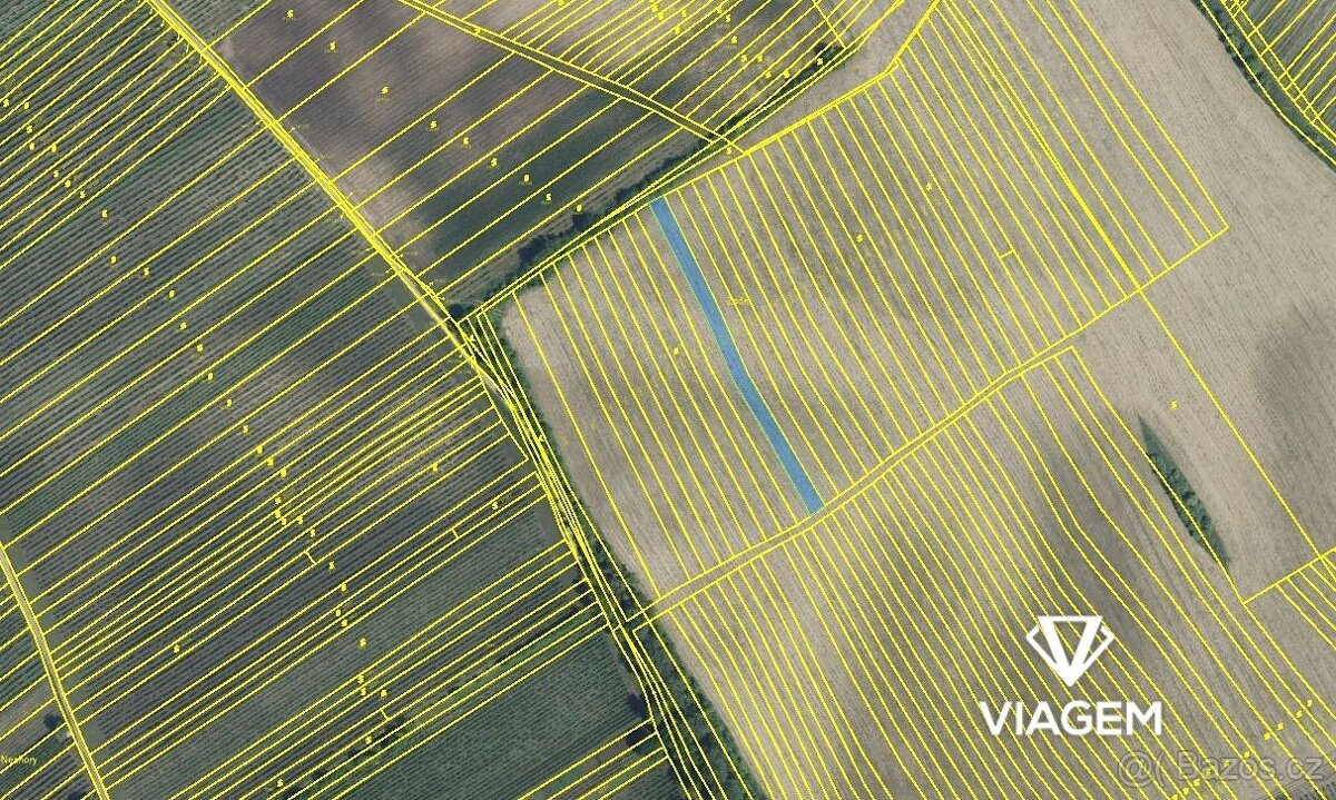 Pole 1 467 m², Podíl 50 % o výměře 734 m² - 2