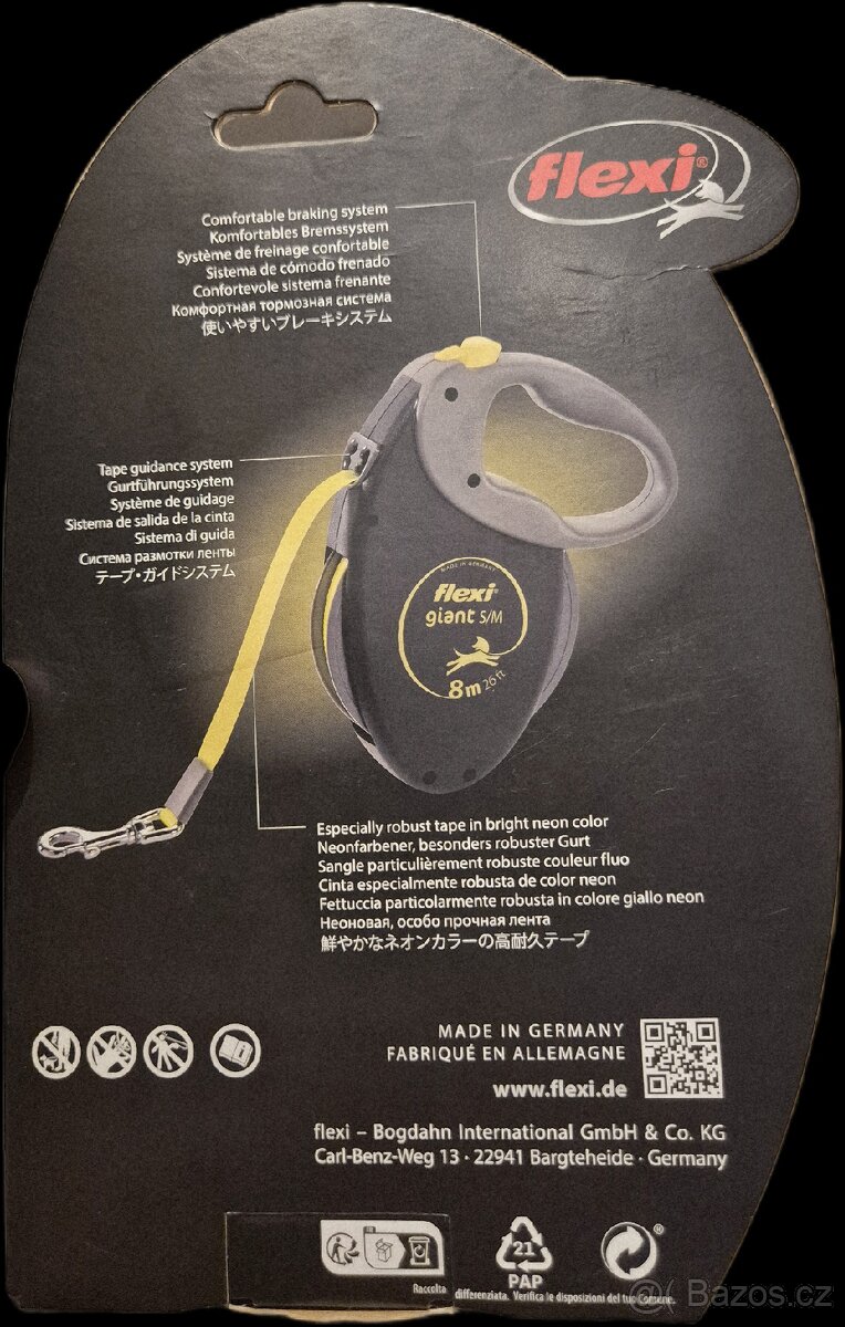 FLEXI VODÍTKO SAMONAVÍJECÍ S/M 8m. - 2