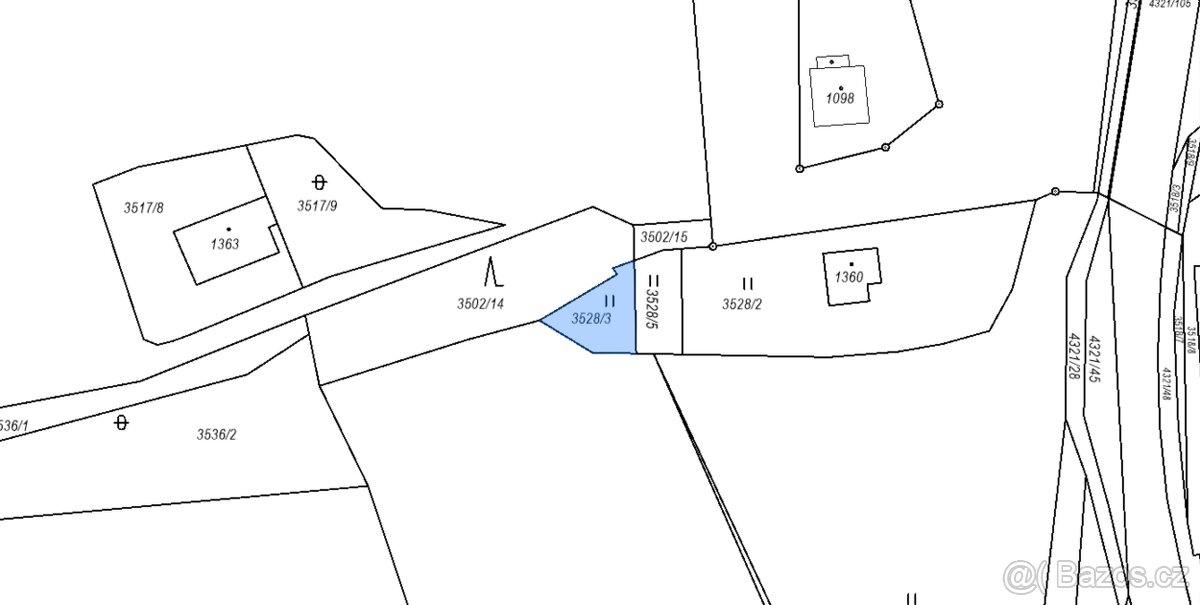 Prodej zahrady 2284 m² - 2