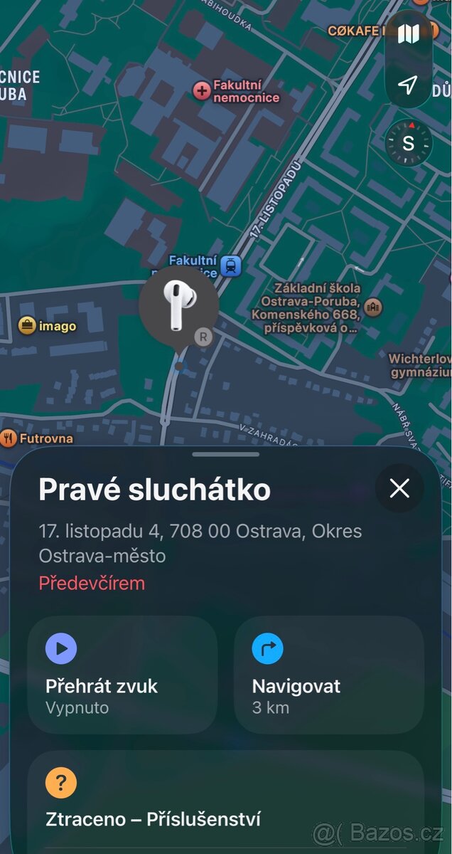 HLEDÁM prave AirPods sluchátko - 2