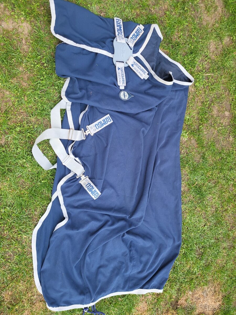 Deka odpocovací, stájová - Horseware Rambo Helix Disc - 2