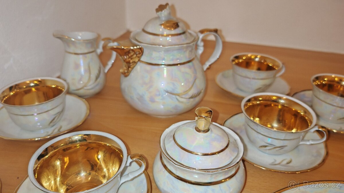 Čajový porcelánový set - 2