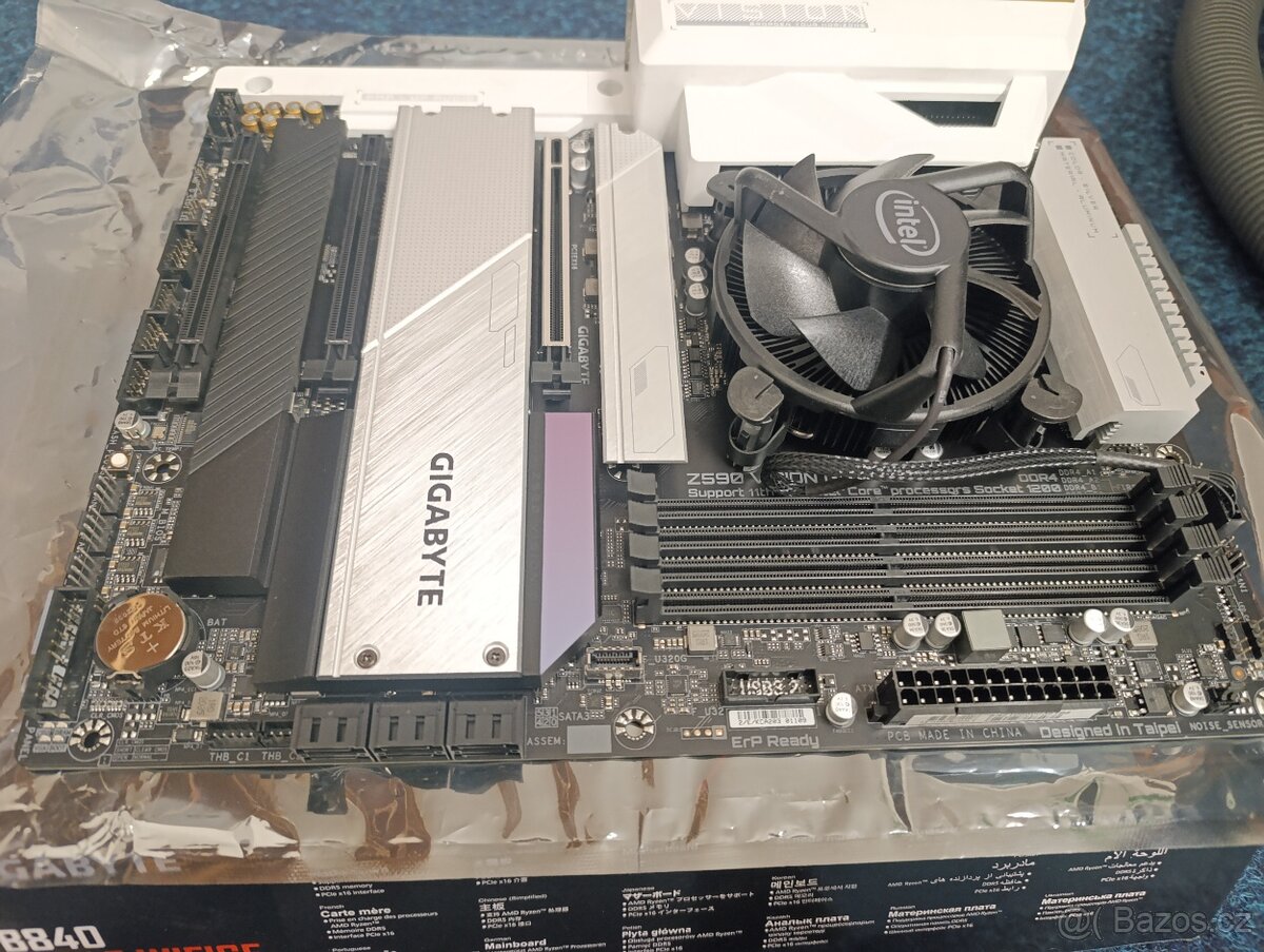 GIGABYTE Z590 VISION G, + CPU Intel i5-11400 - 2