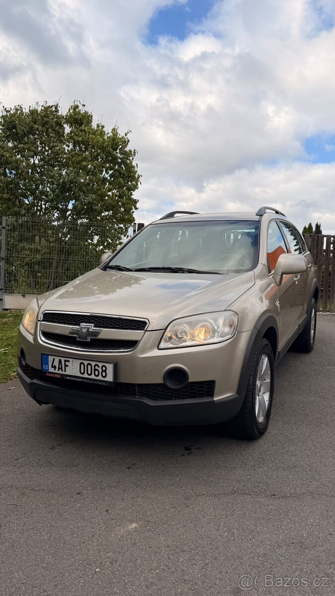 Chevrolet Captiva 2.0 VCDI 110 kW – 7 míst, ČR - 2