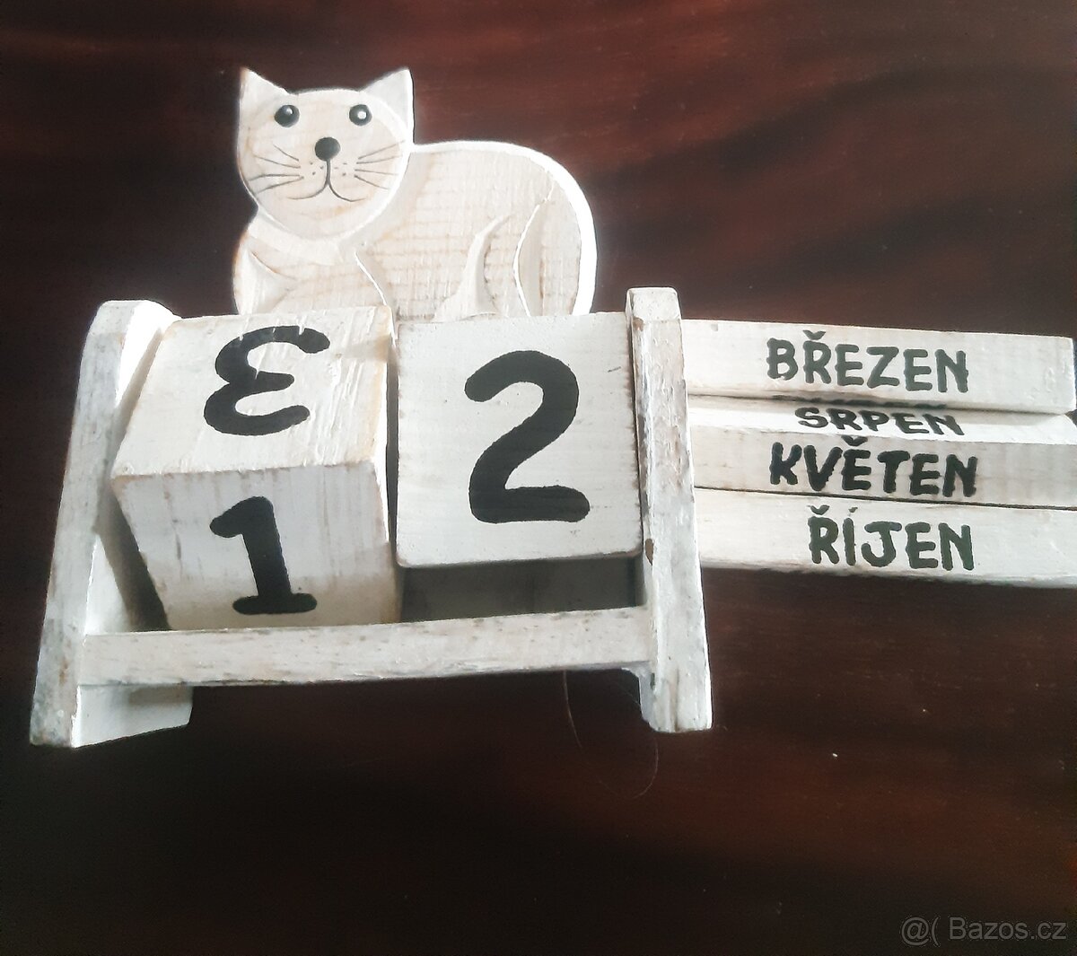 Dřevěný kalendář - 2