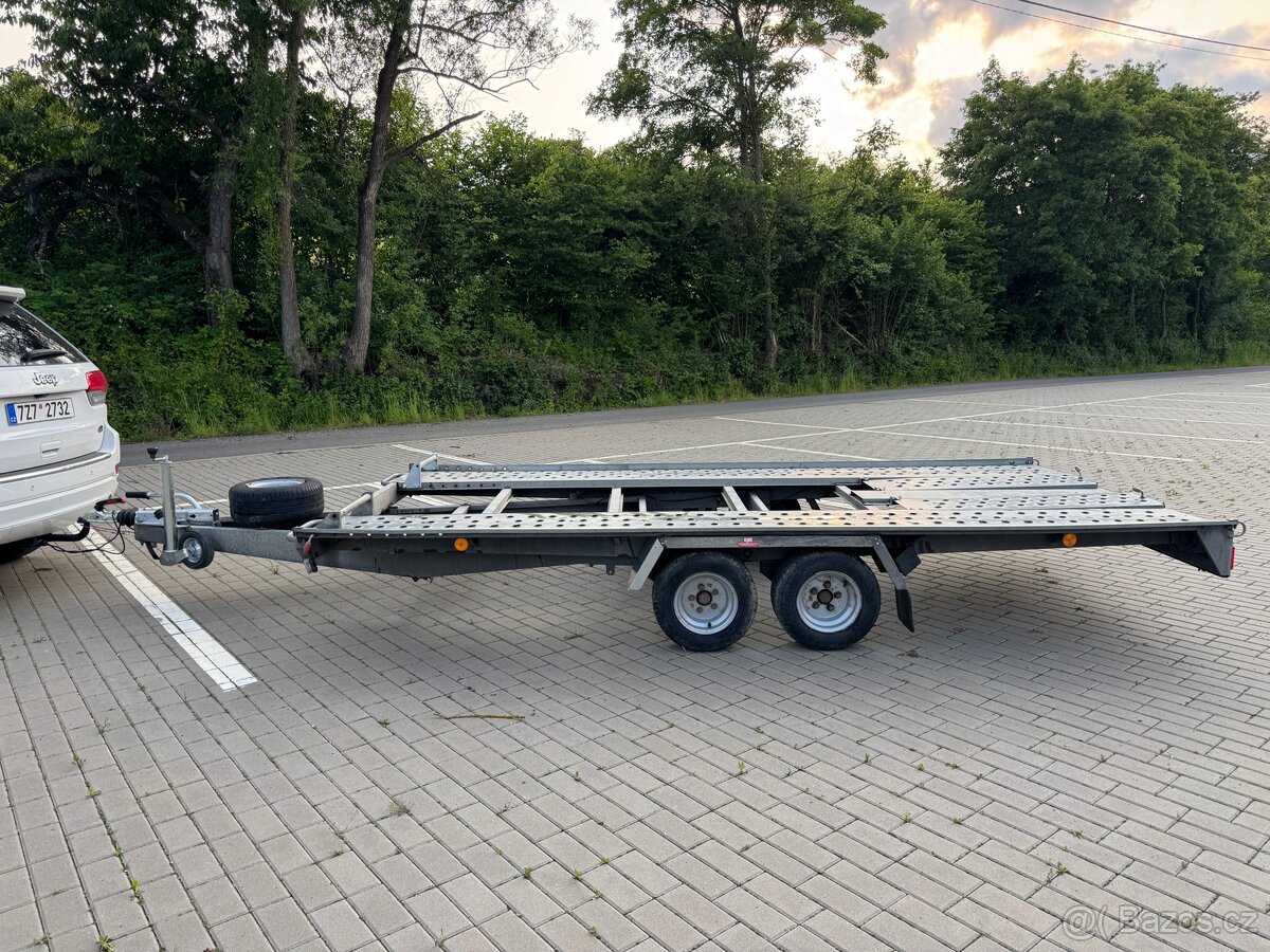 Autovlek Pongratz LAT400 - sklopný, včetně navijáku, 2600 kg