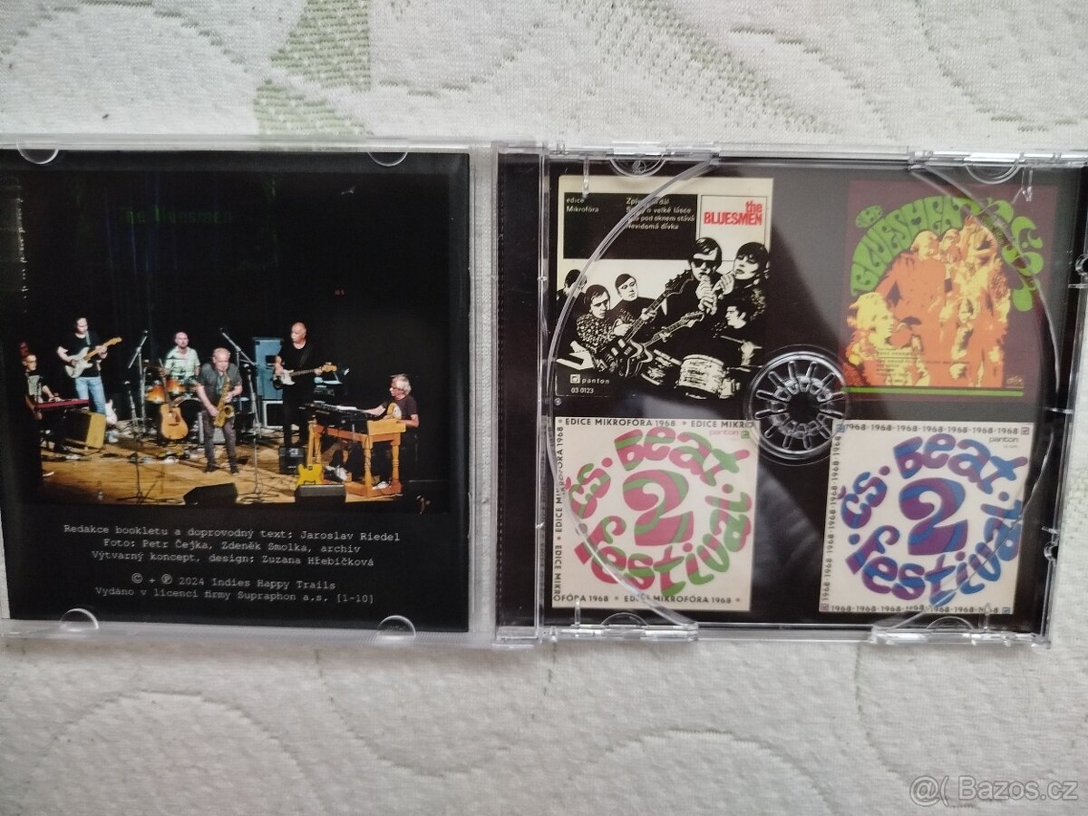 Bluesmen -Story o velké lásce,CD,singly z let 1968-9+koncert - 2
