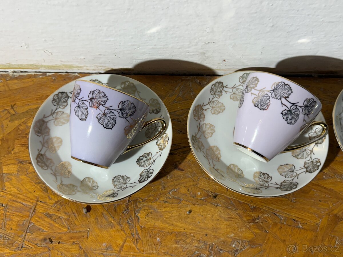 Kávový porcelánový servis - 2