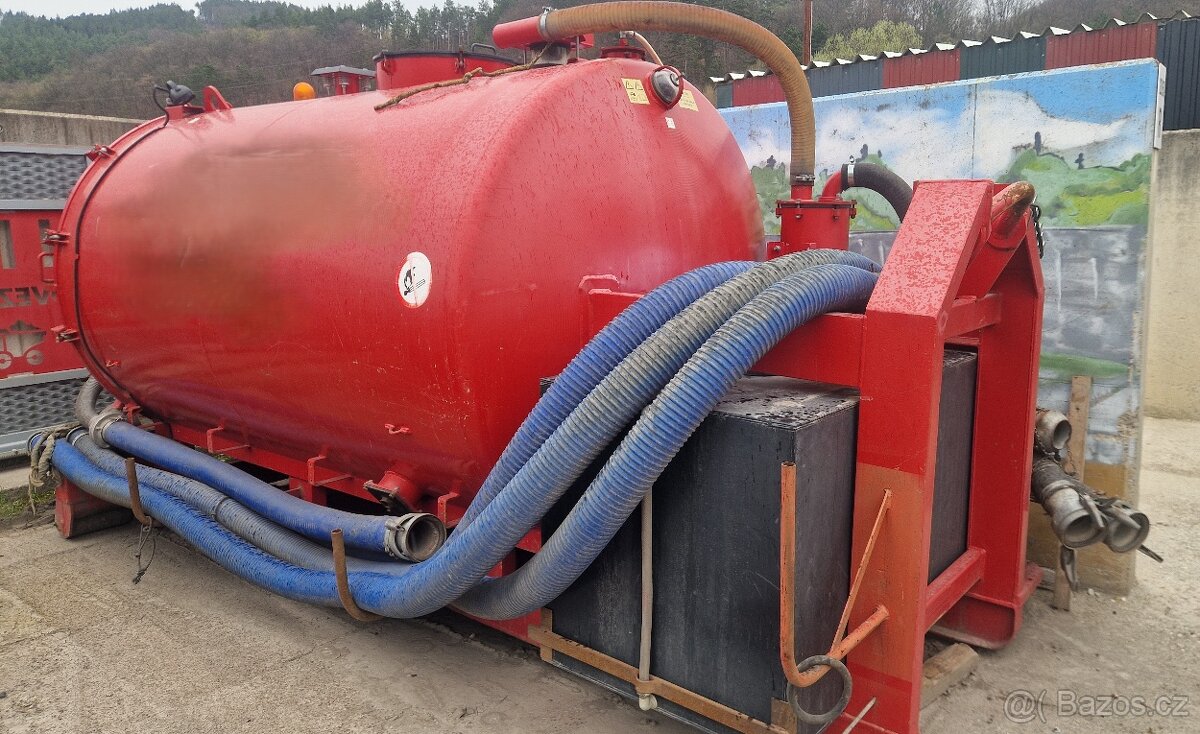 Cisterna/fekál pre nadstavbu hákový nosič kontajnerov - 2