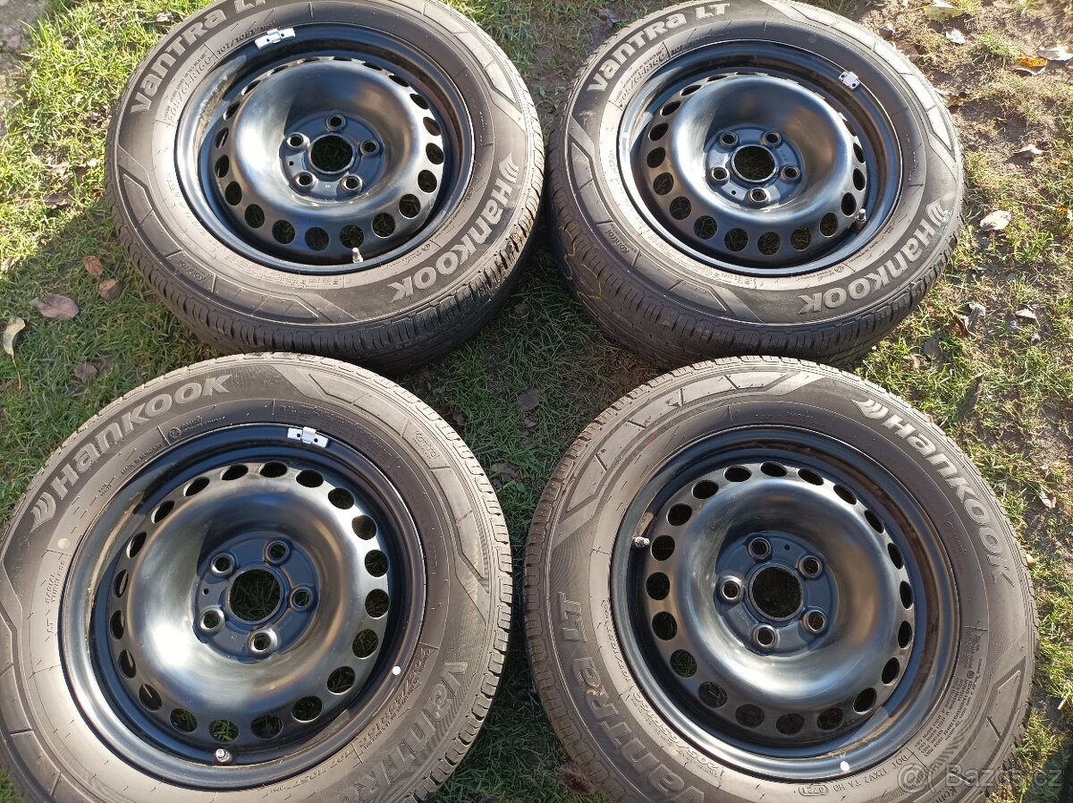 Letní sada VW T5 T6 5x120 R16 Hankook 205/65/16C - 2