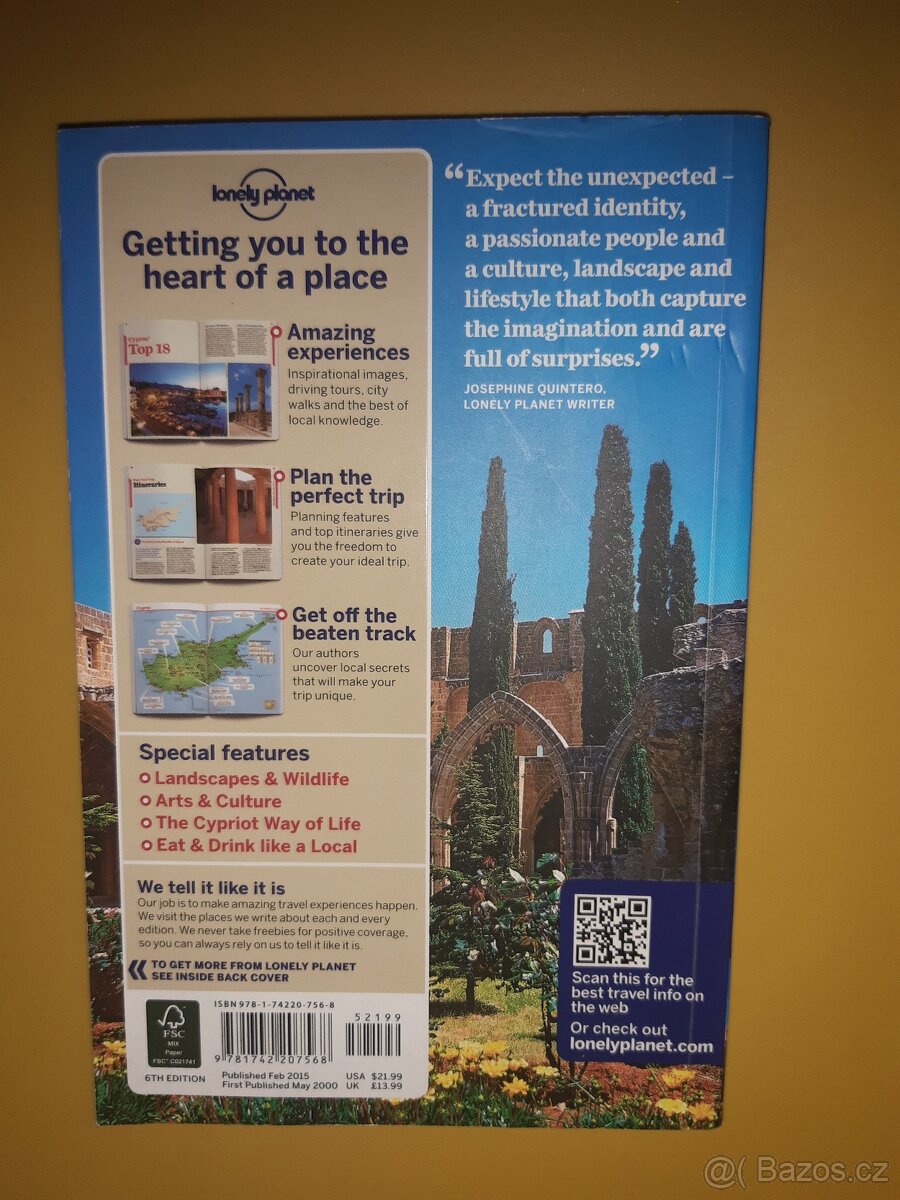 Lonely Planet Kypr v Aj / Cyprus. 6th edition - 2