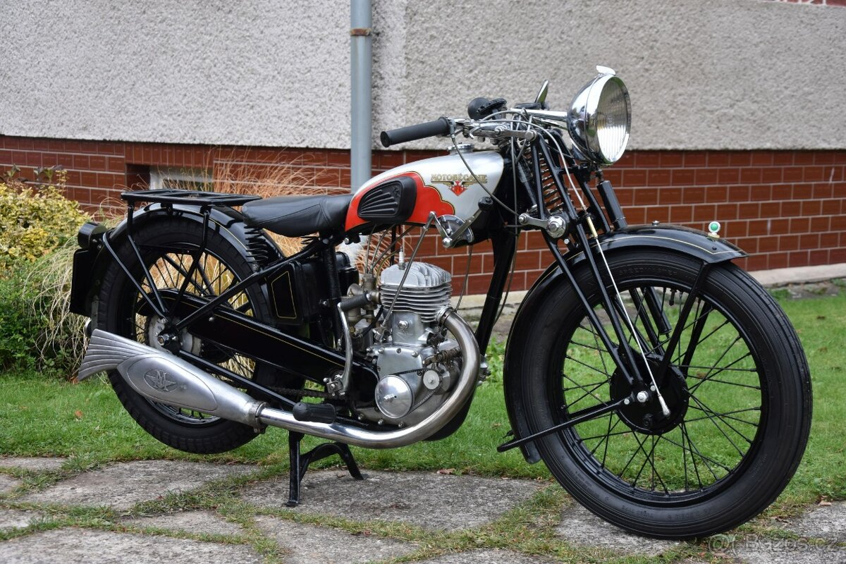 Hezký Motobécane R34 350 SV ve stylu Art Deco - 2