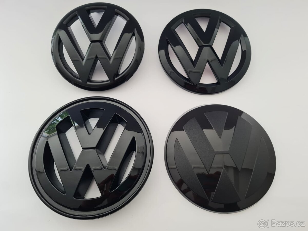 Farebné a chrómové znaky / emblémy / logo na VOLKSWAGEN - 2