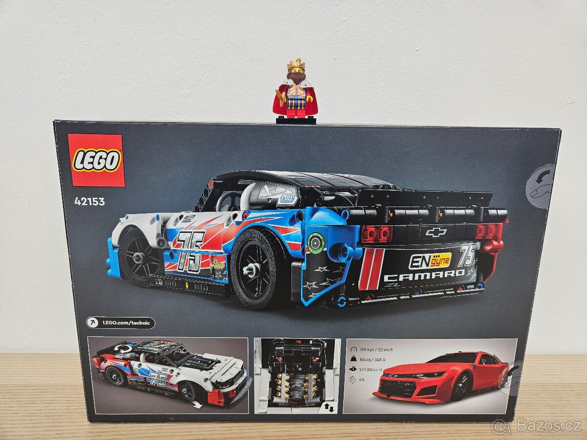 LEGO Technic 42153 NASCAR Next Gen Chevrolet Camaro ZL1 - 2