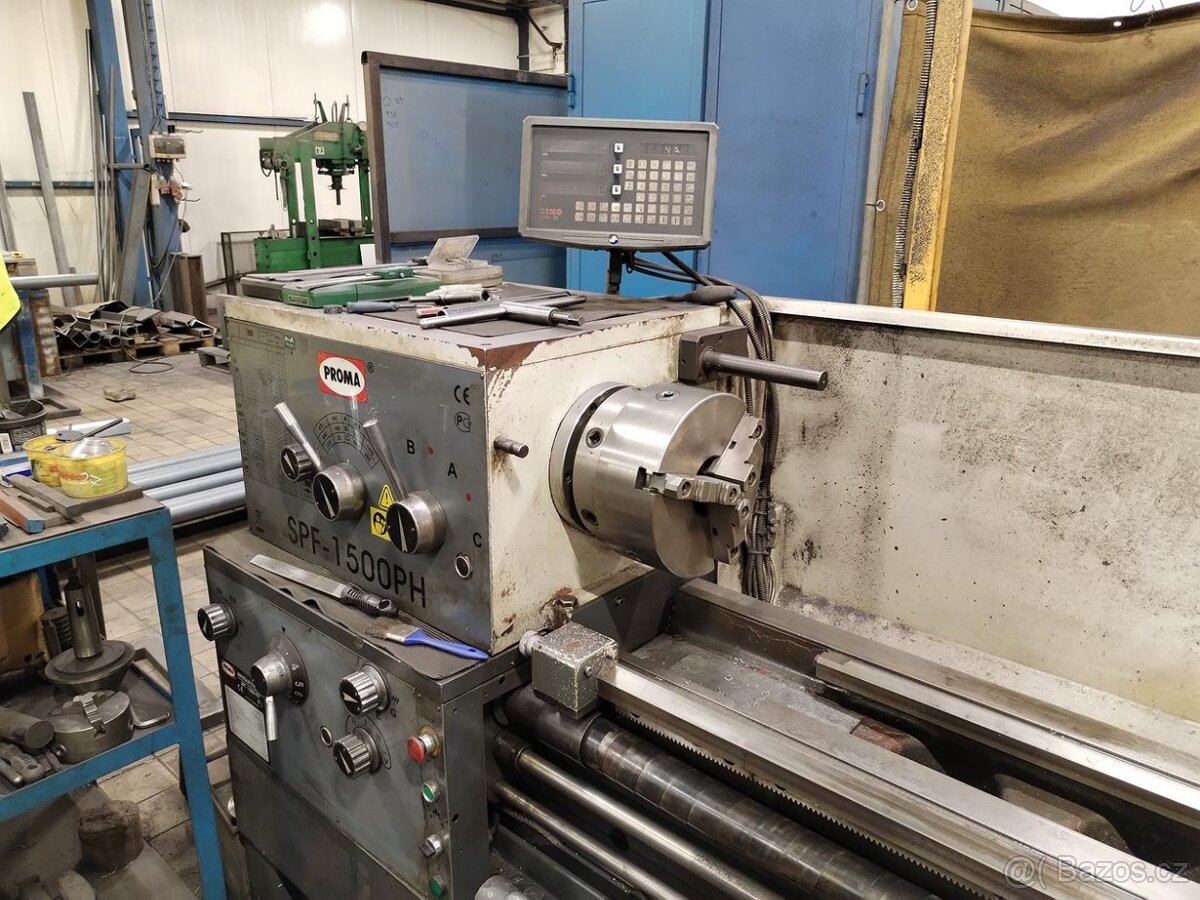 Hrotový soustruh PROMA SPF-1500 PH - 2