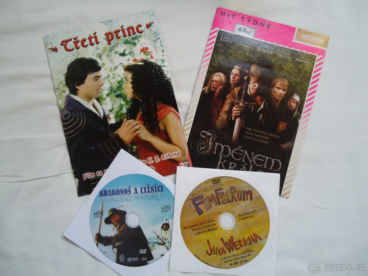 CD/DVD - ruzné žánry, české, zahraniční, mluvené,pohádky - 2
