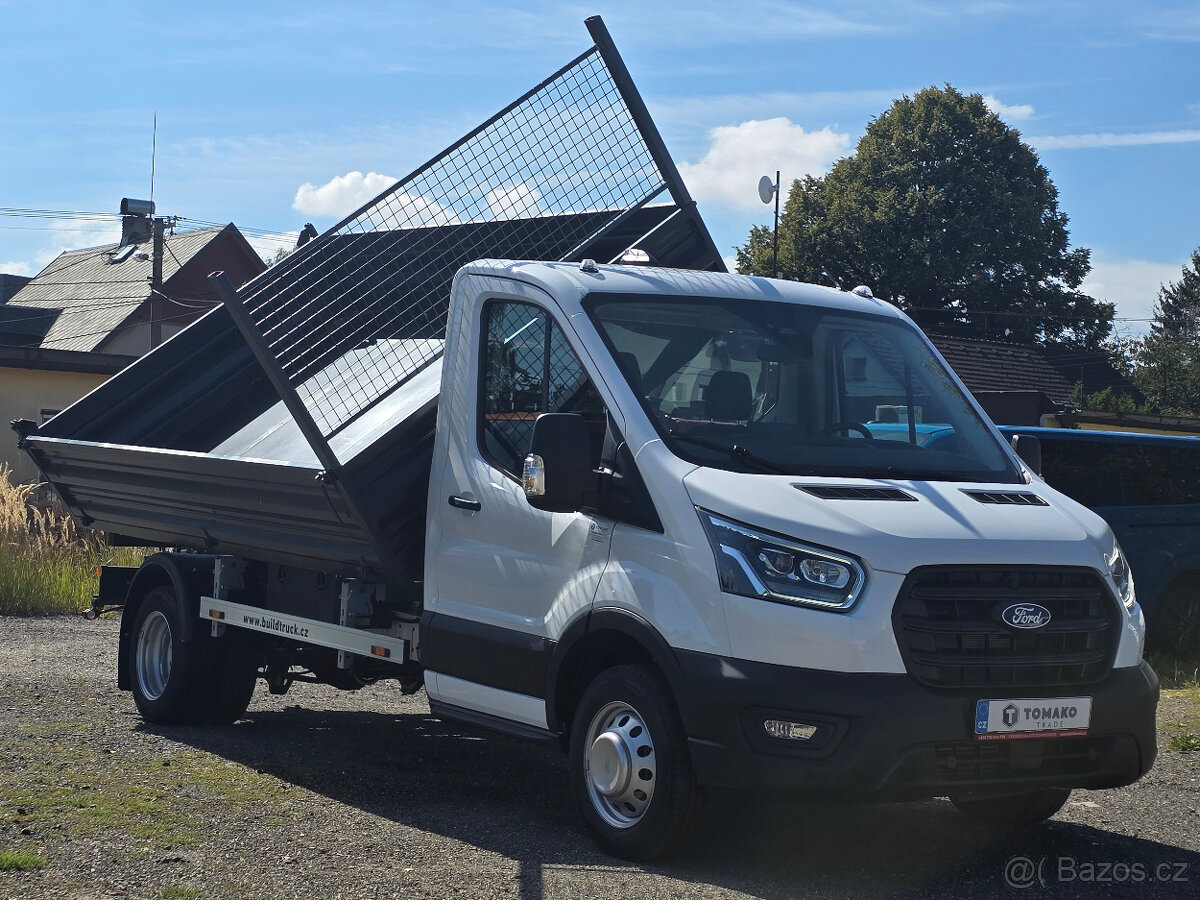 Ford Transit sklápěč • nový • 165k • 3,5t • česká nástavba - 2