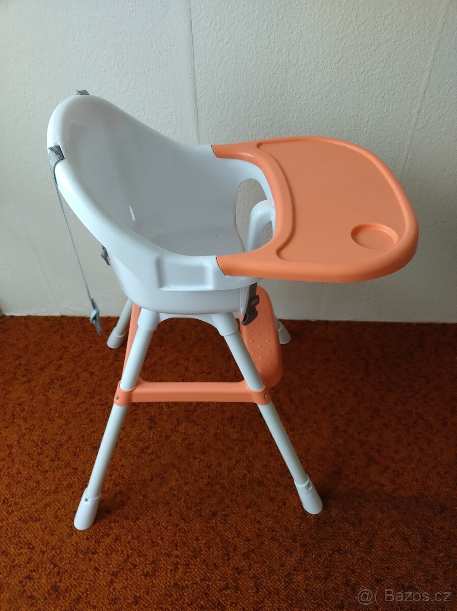 1) dětská jídelní židlička DOLU - 2