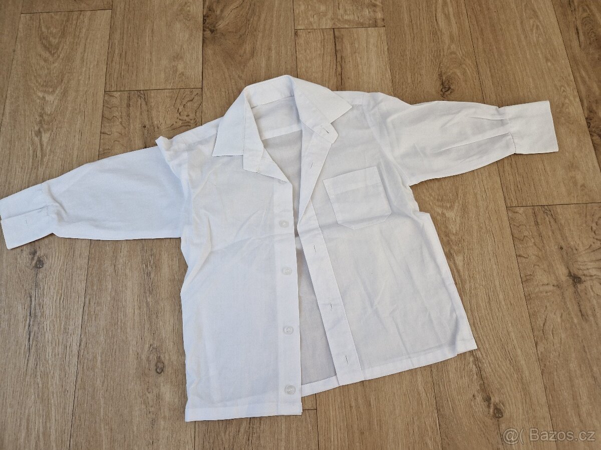 Slavnostní oblečení (kalhoty, sako a košile) vel.98 - 2