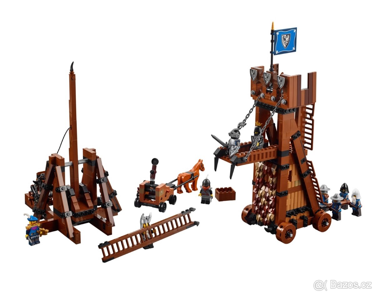 Lego Bricklink siege encampment - 2