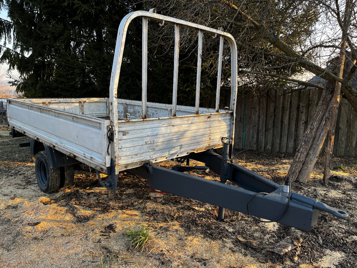 kára za traktor celokovová, pevná - 2