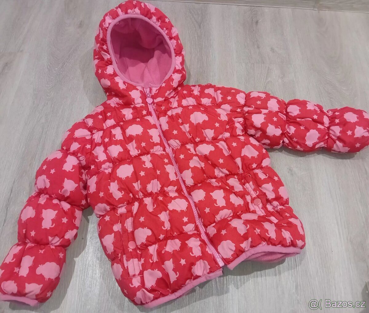 Zimní bunda NEXT červená - 2