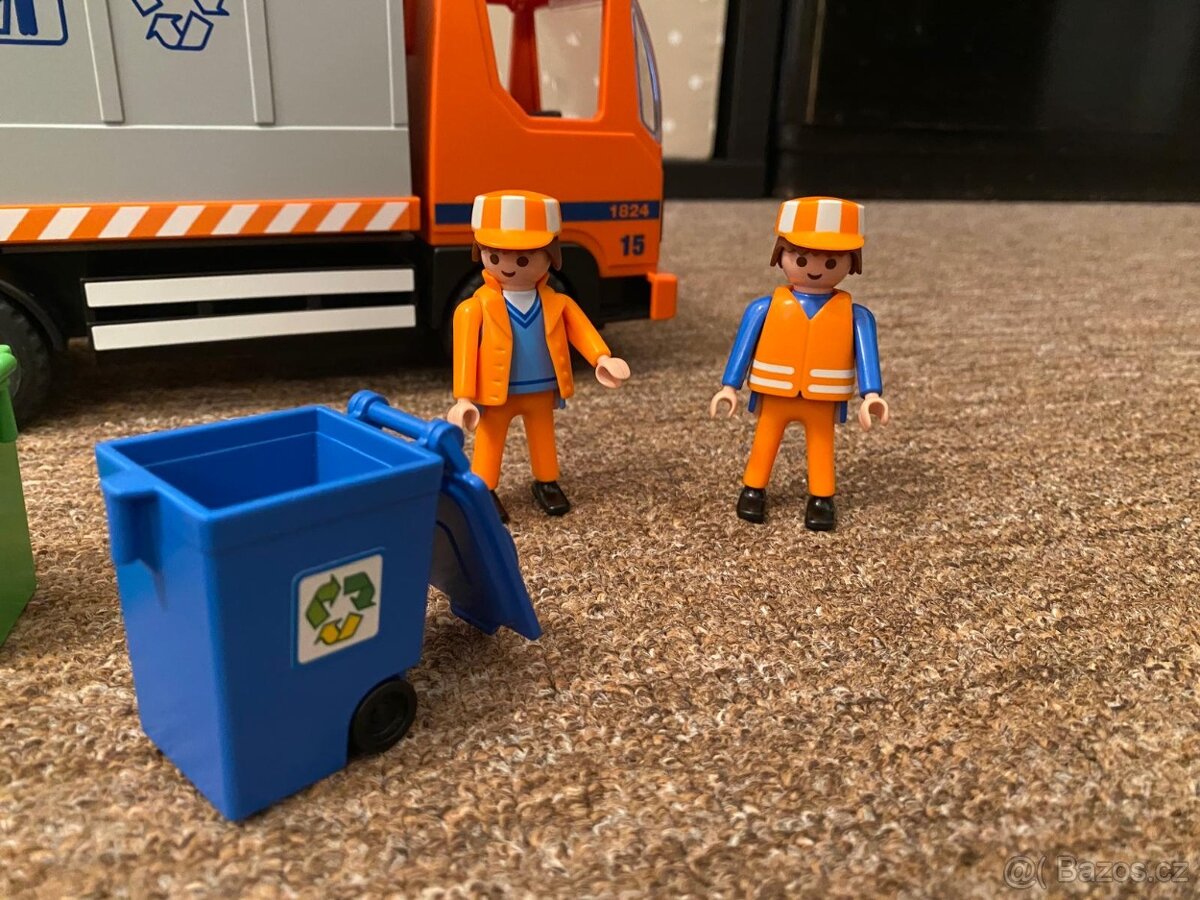 Playmobil - popelářský vůz - 2