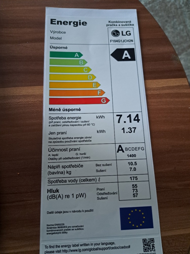 Pračka se sušičkou LG - 2