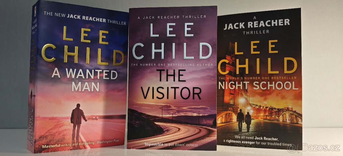 Kolekce 16 knih LEE CHILD a další - ANGLICKY - 2