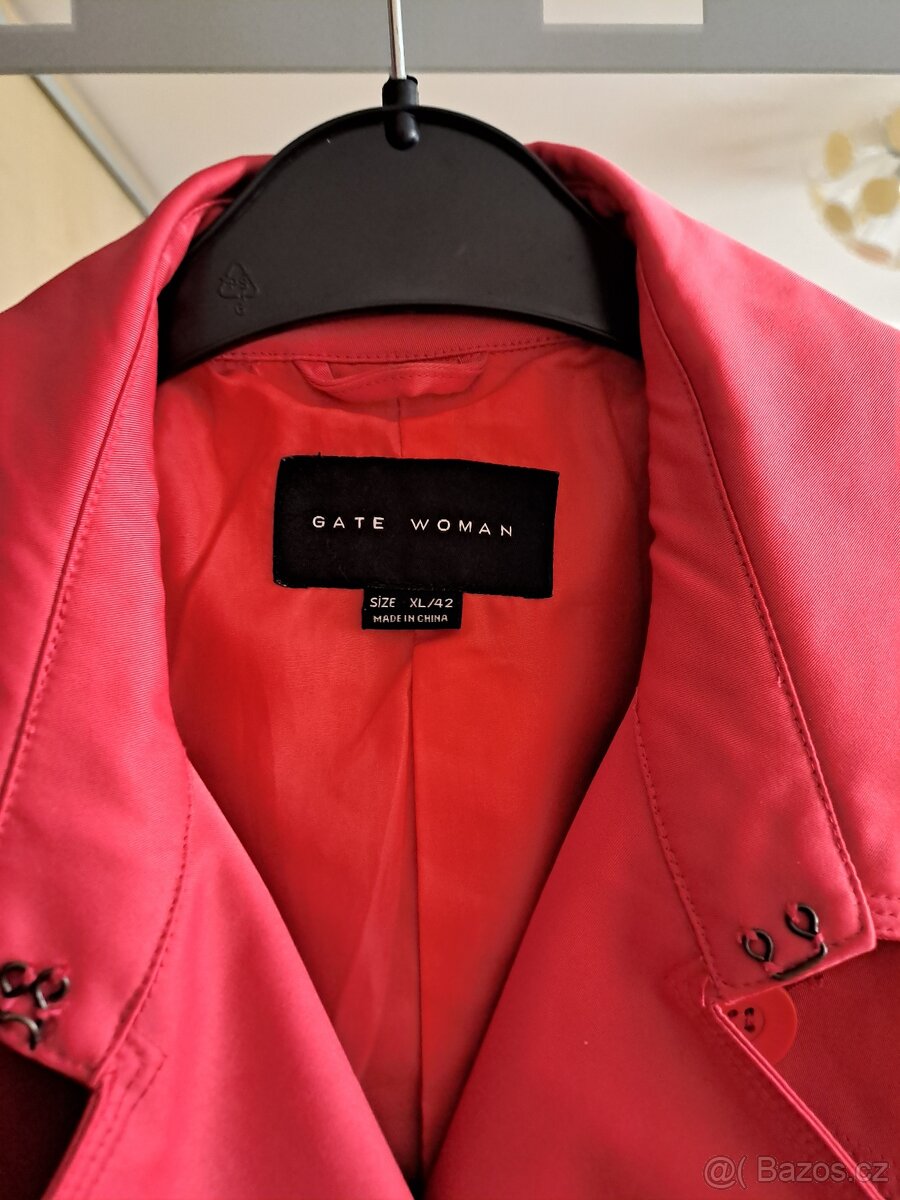 Přechodový kabát trenčkot - 2