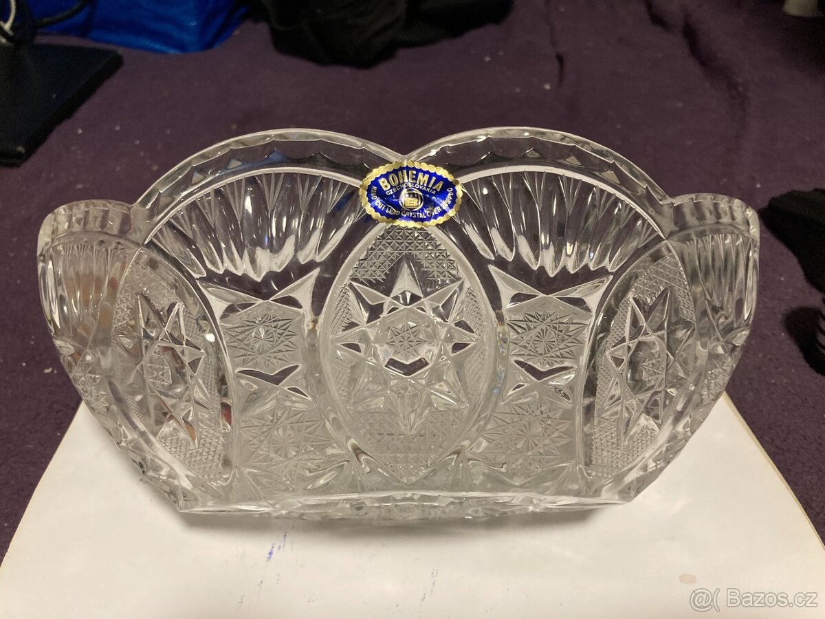 Broušená mísa - 2