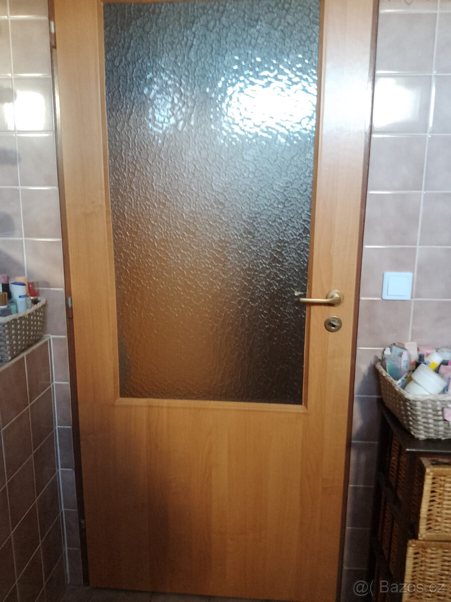 Dveře 80 Levé,2/3 sklo - 2