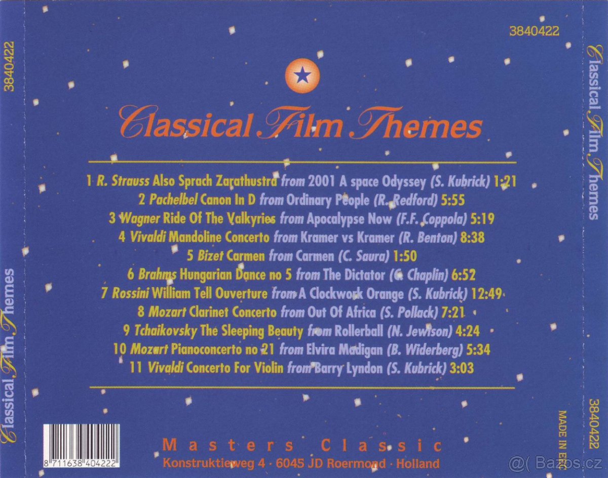 CD Classical Film Themes - 2