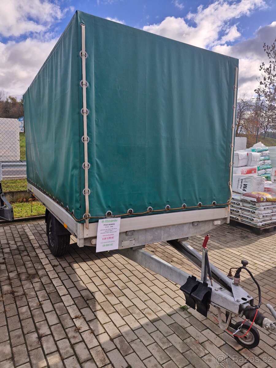 Přívěs AGADOS VZ 33 B1 1500 KG - 2