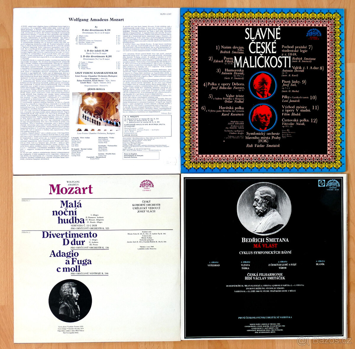 Prodám LP s klasickou hudbou, 11 ks - 2