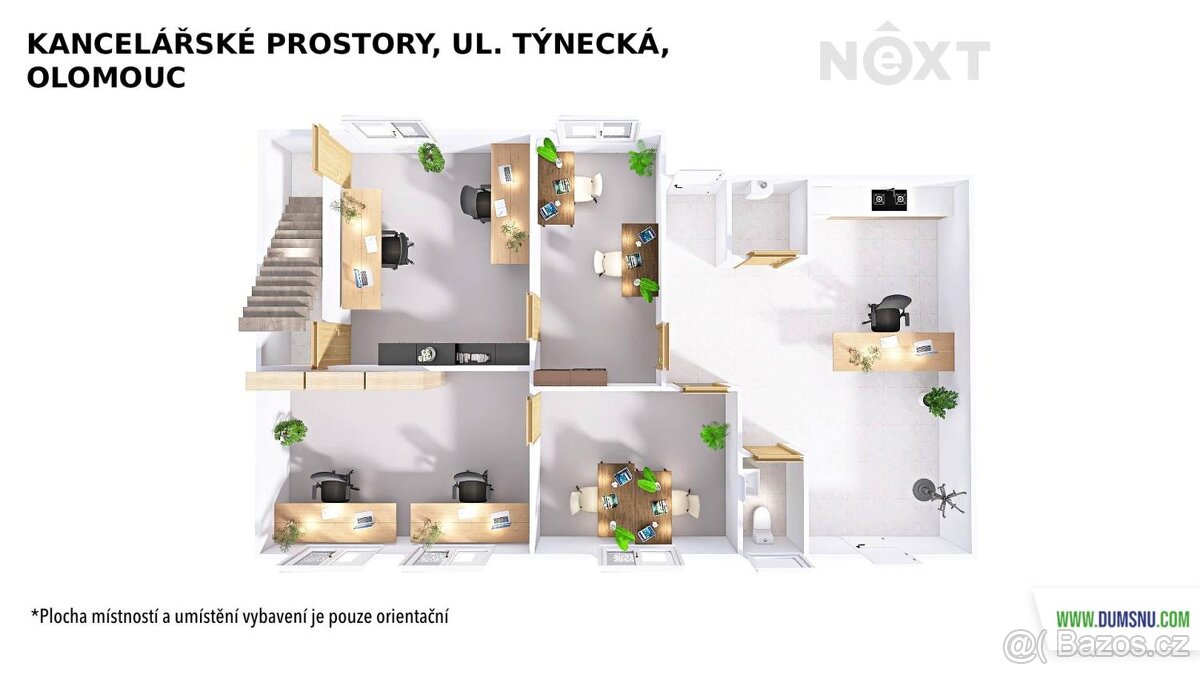 Pronájem komerční Kanceláře, 100㎡ - 2