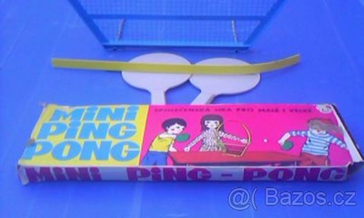 Nabízím stolní hru z 80. let min. st. Mini ping-pong - 2