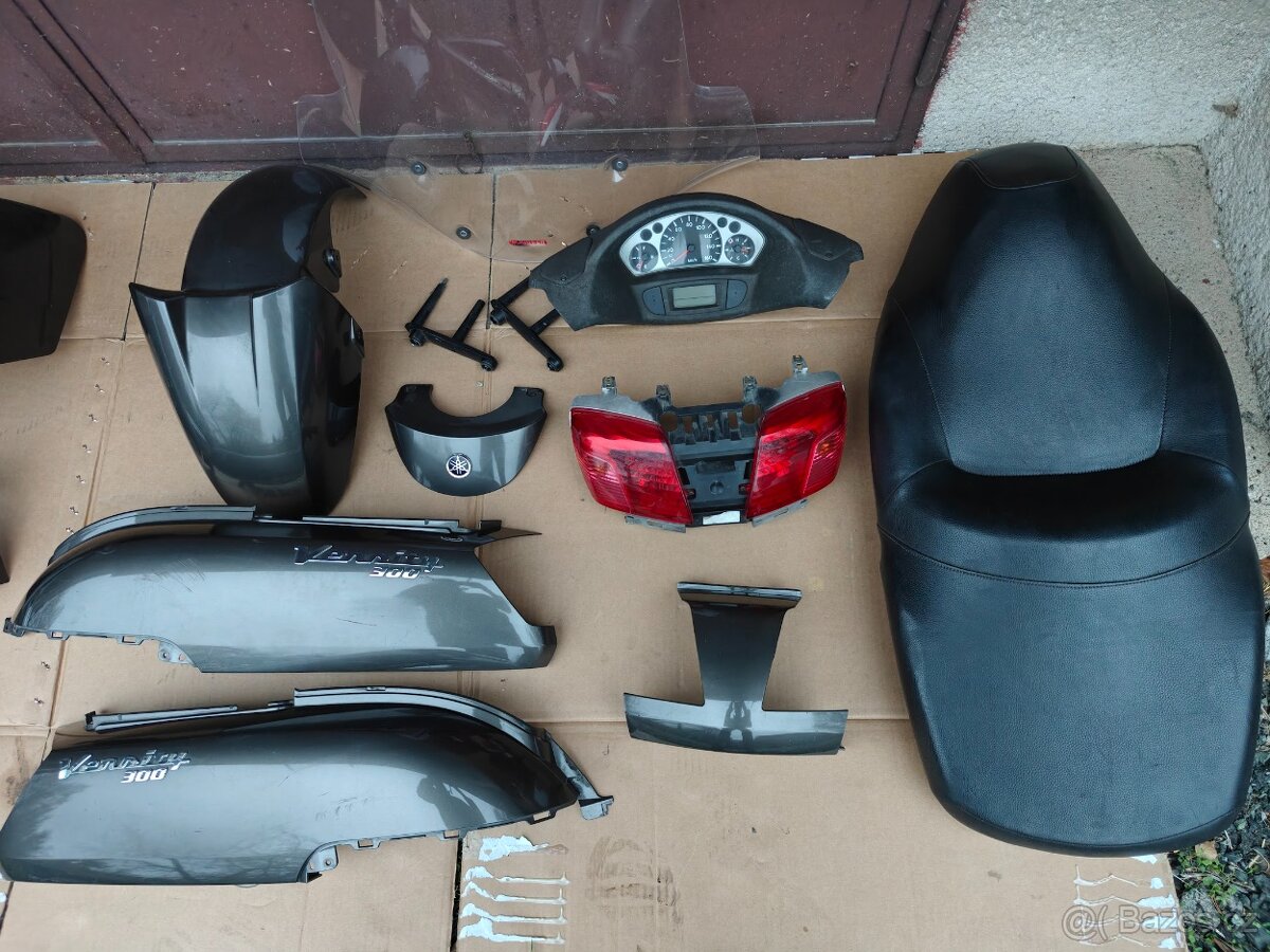 Yamaha Versity 300 - Náhradní díly - 2