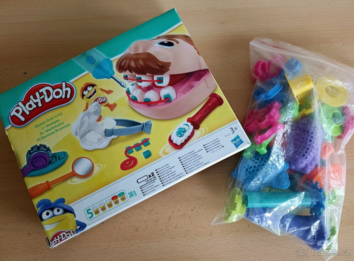 Modelína set Hasbro Play-Doh Zubař + mnoho nástrojů - 2