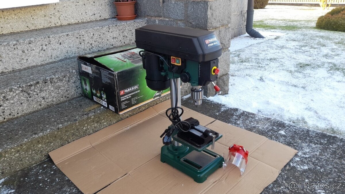 Stojanová vrtačka Parkside 500 W - 2