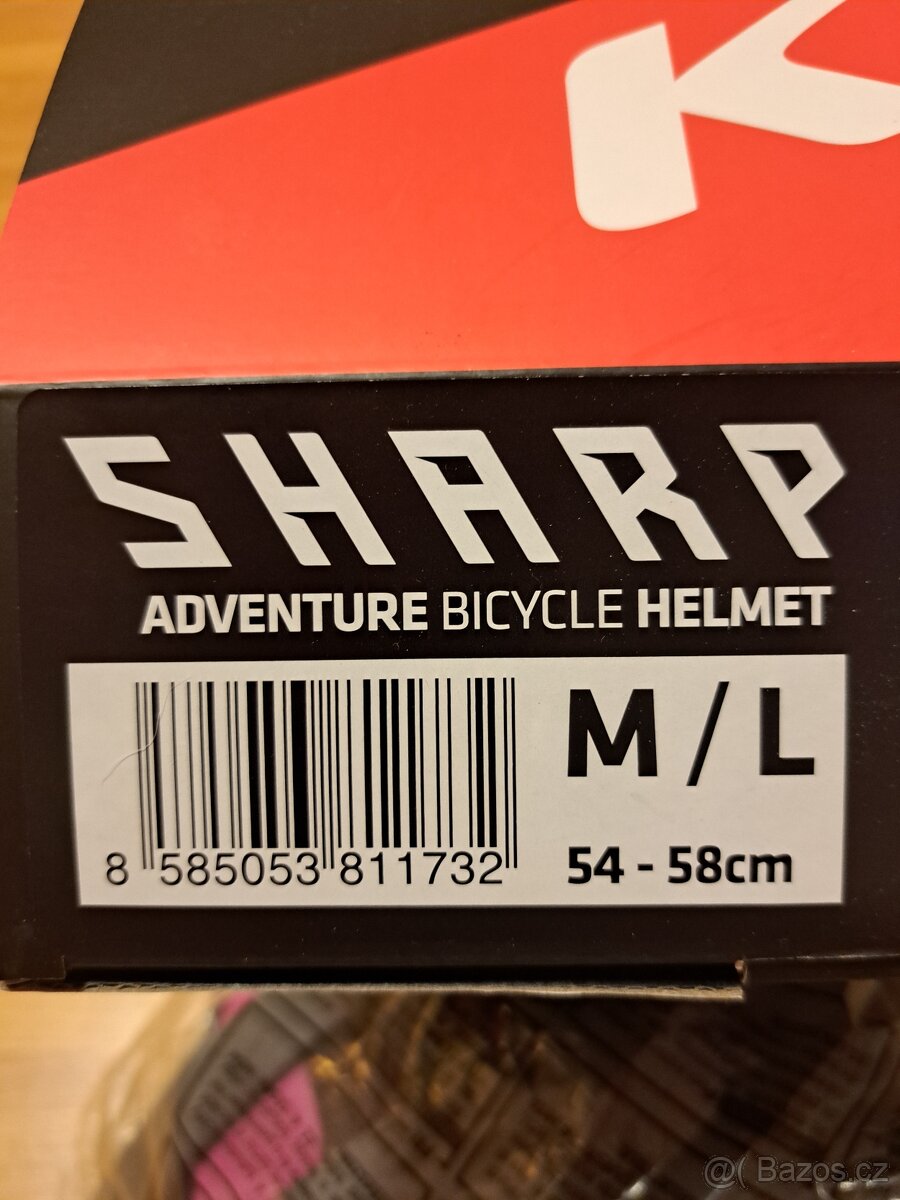 Cyklo přilba KLS Sharp M/L, nová, pouze rozbalená - 2