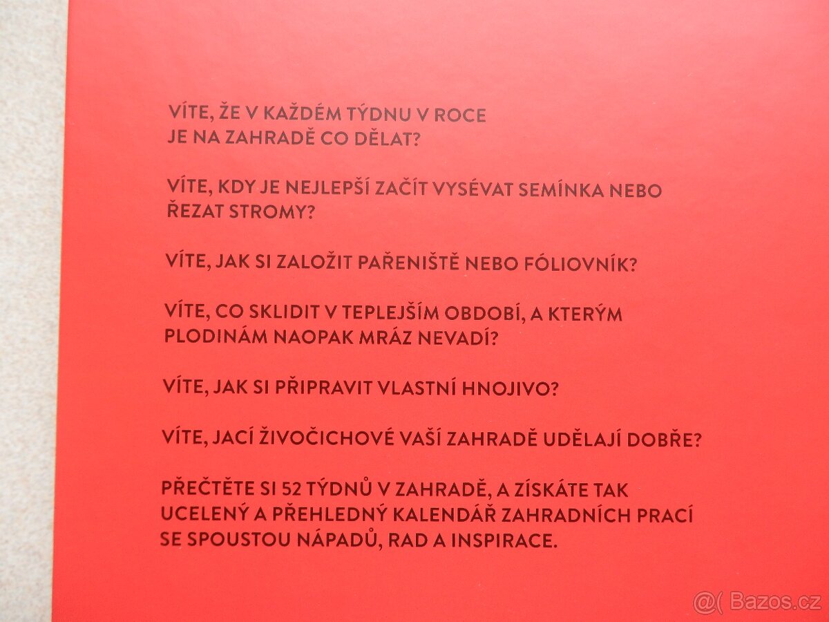 52 týdnů v zahradě - NOVÁ kniha - 2