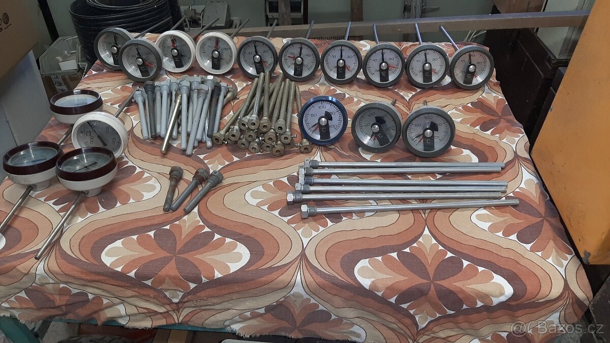 Kontaktní teploměry DKR + jímky - 2