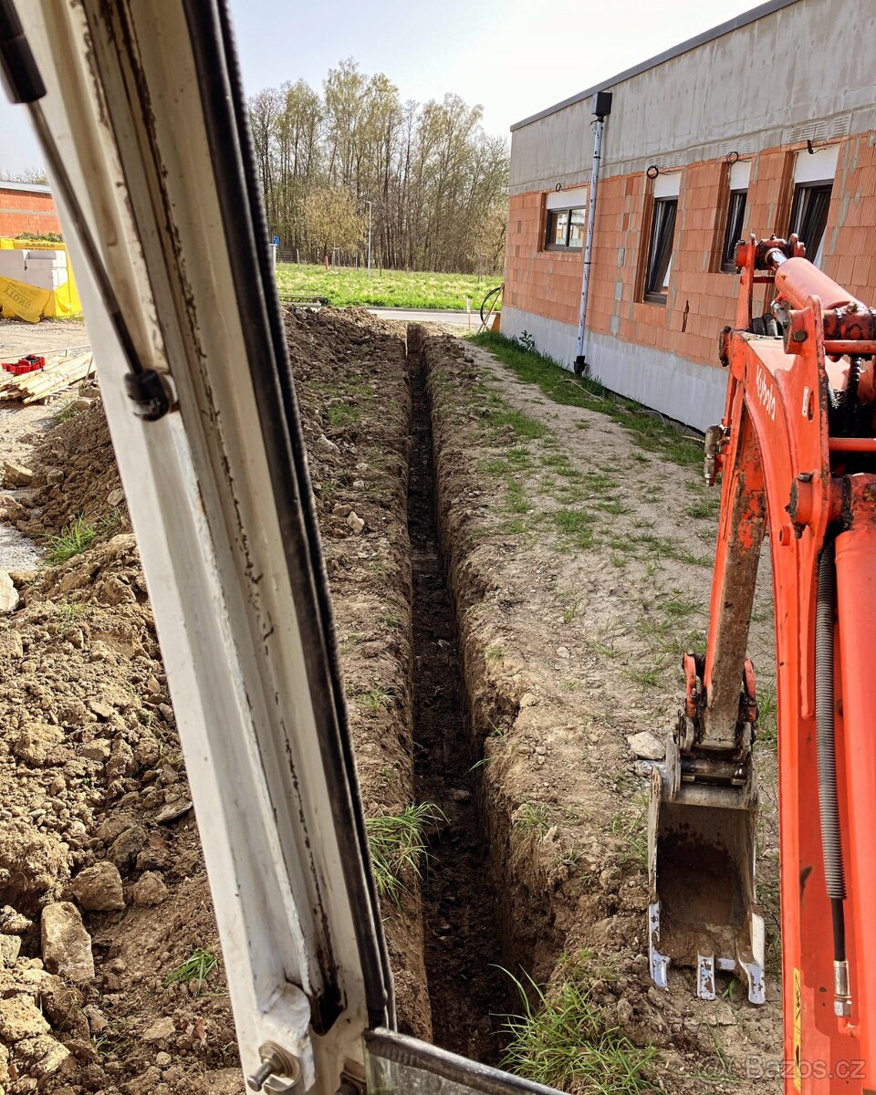 Zemní výkopové práce, autodoprava, pronájem kontejneru - 2