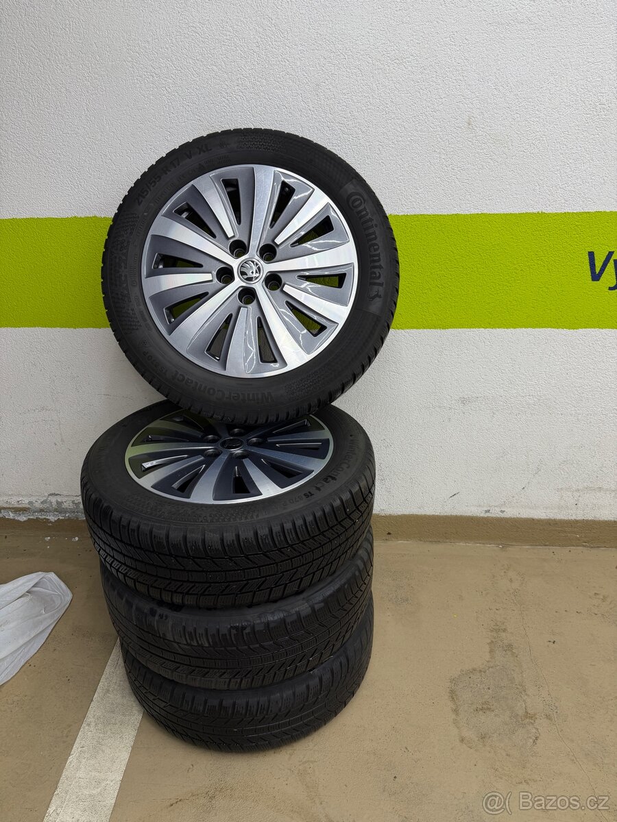Prodám zimní pneu +alu - 2