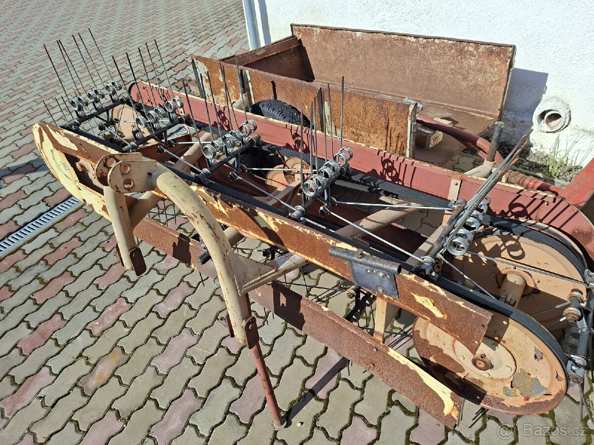 Pásový obraceč, shrnovač - 2
