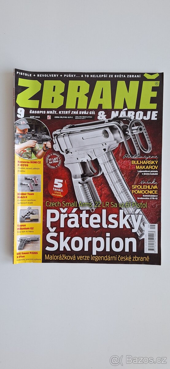 Časopisy Zbraně a Náboje – 7 ks, střelba, recenze, historie - 2